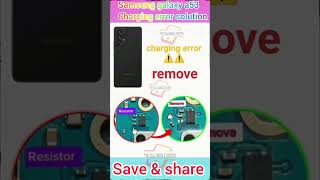 Samsung A53 Charging Error Problem solution #samsung #error #chargingerror