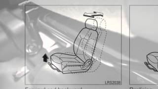 2016 Nissan NV Passenger Van - Seat Adjustments