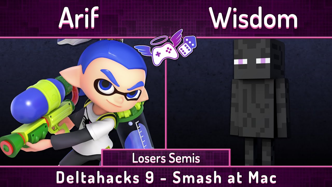 Deltahacks 9 Arif Inkling Vs Wisdom Steve Losers Semis SSBU Deltahacks 9 arif inkling vs wisdom steve losers semis ssbu