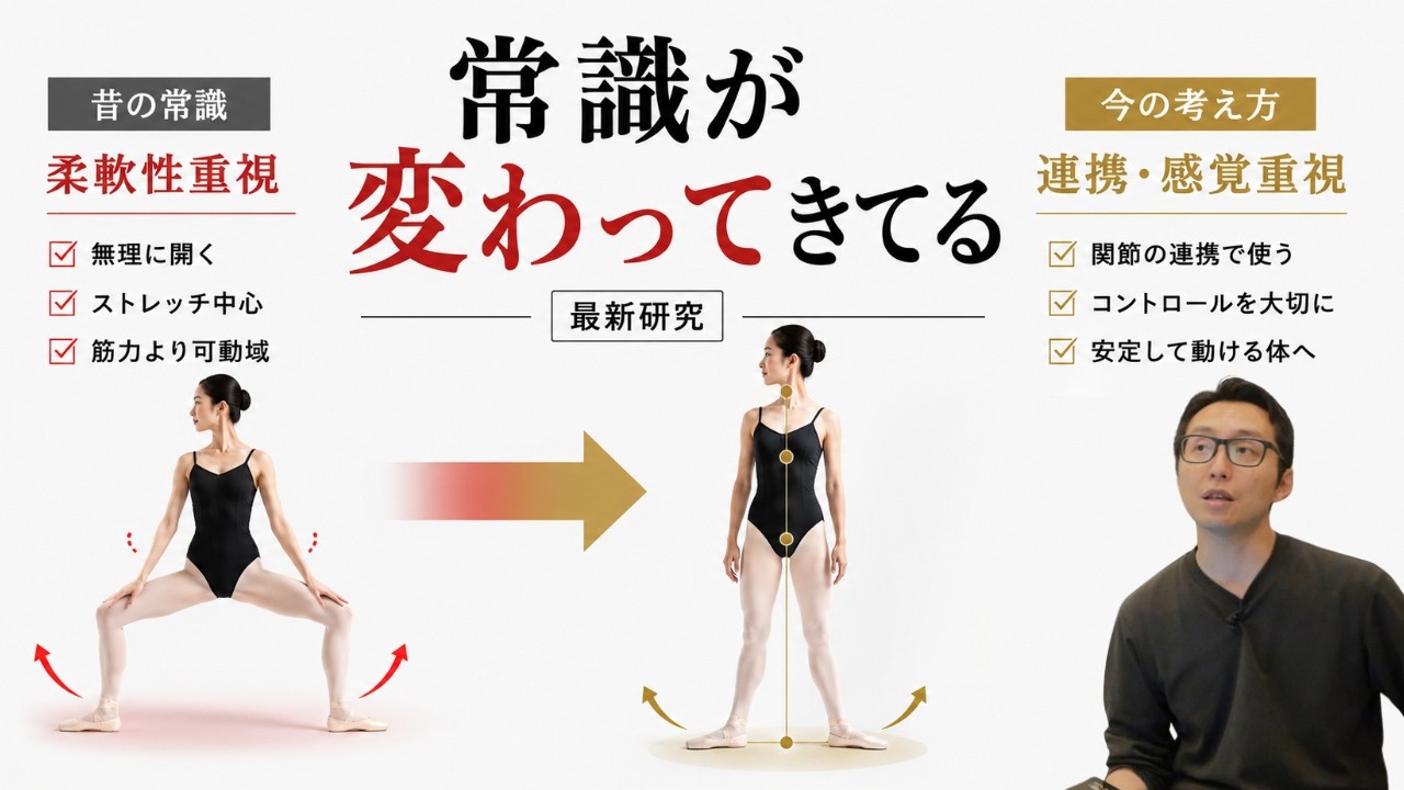 バレエの常識、ここまで変わってきています【最新研究】