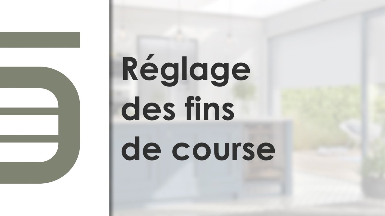 Produits Eveno Zigbee : Réglage des fins de course