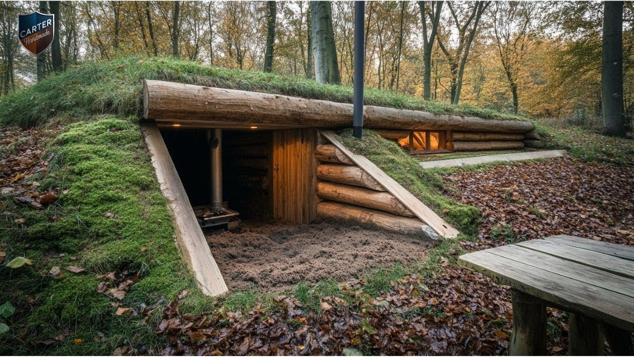 90 Days Of Survival Alone In The Wild Forest, Building A Complete And ...