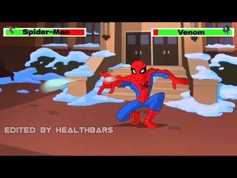 Spectacular Spider-Man vs. Venom (Final Fight) with healthbars