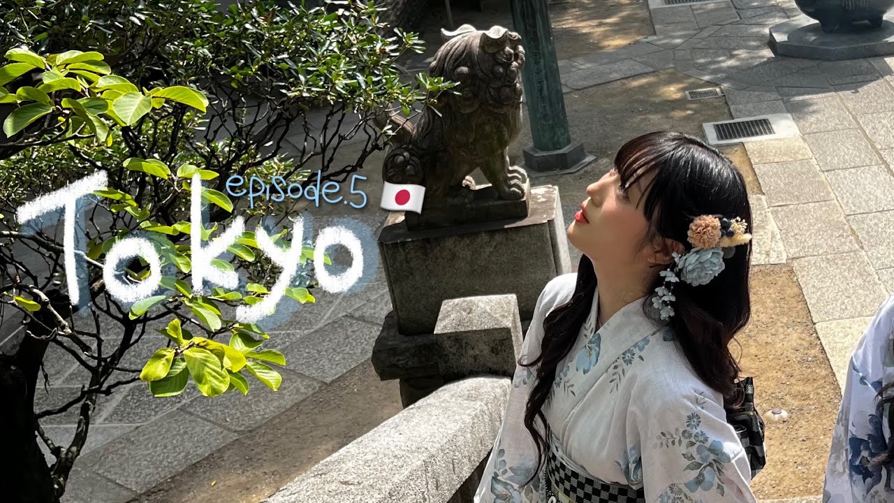 日本旅行in東京🇯🇵|浅草おみくじ最悪韓国人の人生初浴衣