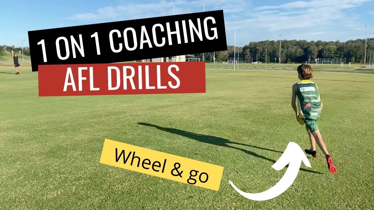 AFL drills 1 on 1 coaching YouTube