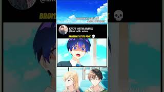 Bromance at it's peak 🔥💀| Shikimori's Not Just a Cutie |#anime #animeedit