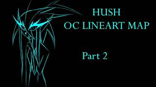 HUSH OC LINEART MAP (COMPLETED, link in desc)