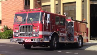 LAFD Light Force 33 Responding