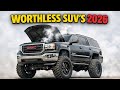 10 American TRUCK in 2026 🇺🇸 WORSE vehicles. This cars Every Time Need Mechanics Agreement!!