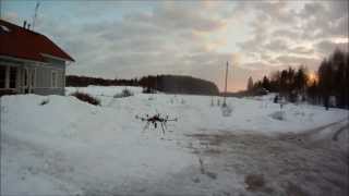 Octocopter Second Hover with Extra Weight screenshot 1