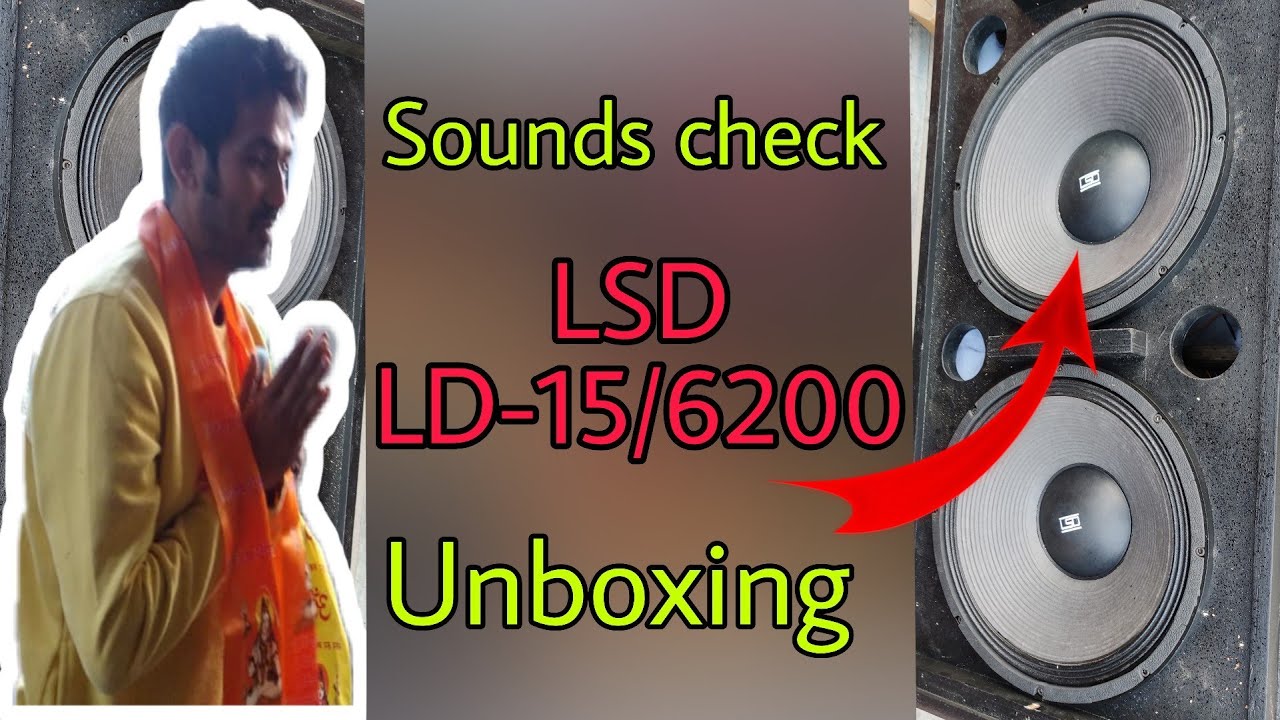 LSD 650w LD-15/6200 Loudspeaker 