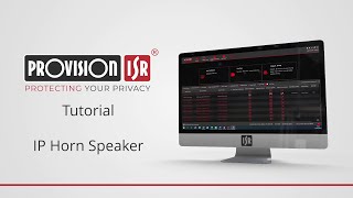 Tip Tutorial: IP Horn Speaker Setup & Live Broadcast