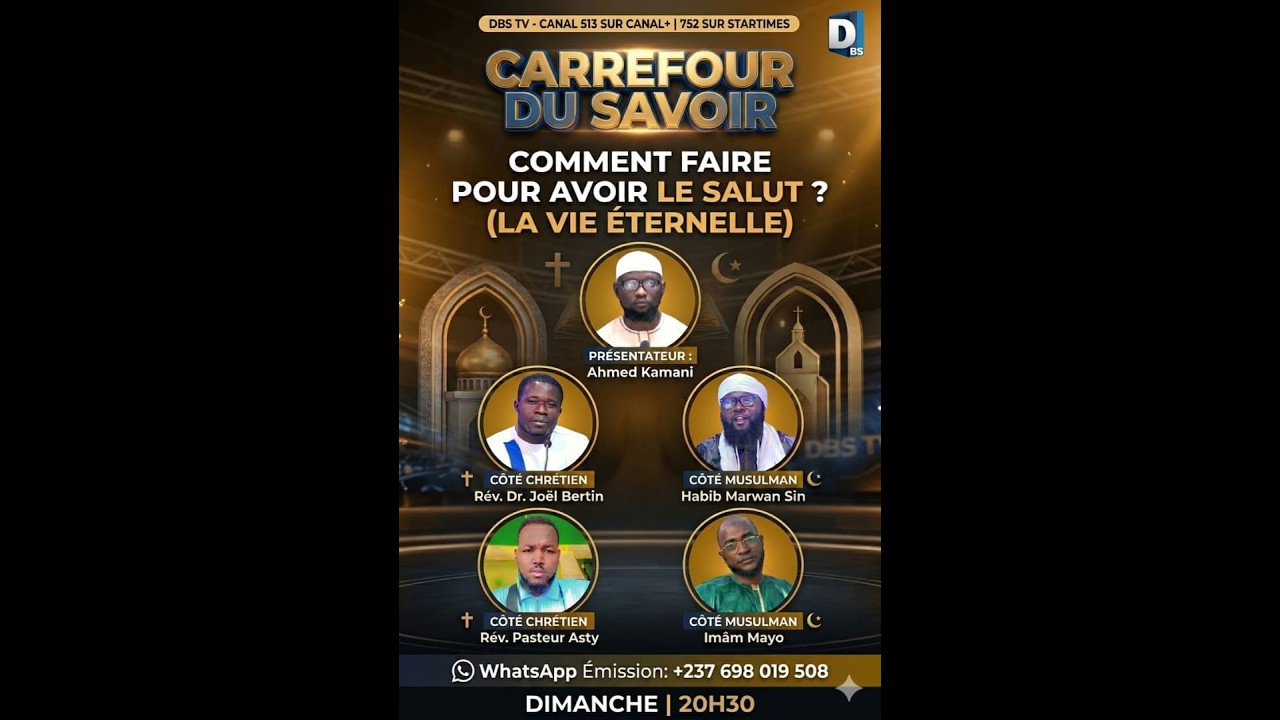 CARREFOUR DU SAVOIR DU 03 MAI 2026