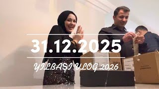 Yilbaşi Vlog 2026 Hedi̇yeleri̇mi̇zi̇ Açtik, Bolca Dans Ve Oyun