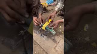 new innovation in welding #factorysatisfying वेल्डिंग में नया आविष्कार