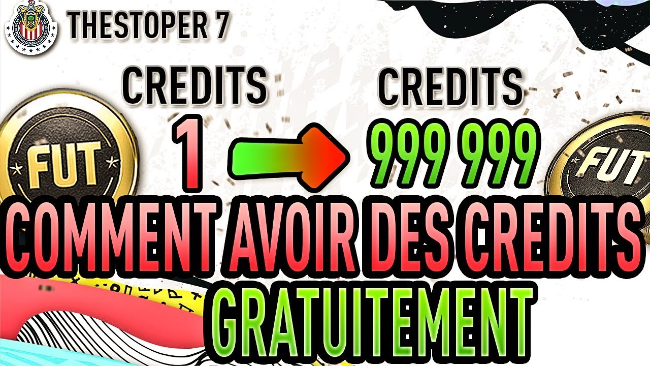 COMMENT AVOIR DES CREDITS GRATUITEMENT SUR FIFA ULTIMATE TEAM ! - YouTube