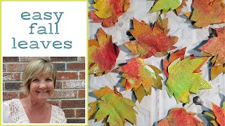 Easy Peasy Fall Leaves