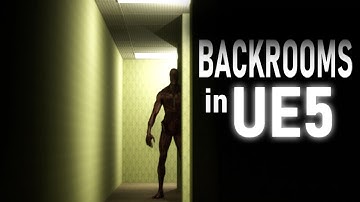 Making THE BACKROOMS in UE5 | Unreal Engine 5 Level Process