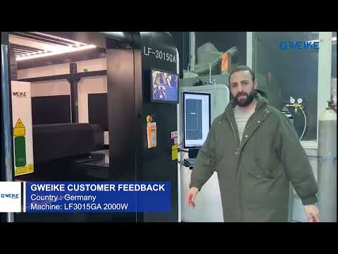 Case khách hàng GWEIKE LF3015GA 2kW tại Đức - video khách hàng GWEIKE