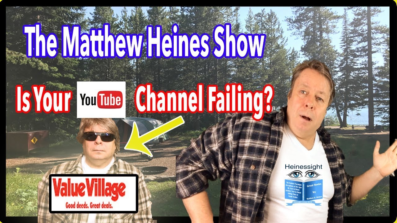The Matthew Heines Show! Funny Video! Talk Show Parody! Bad YouTube Channel?  Episode 4