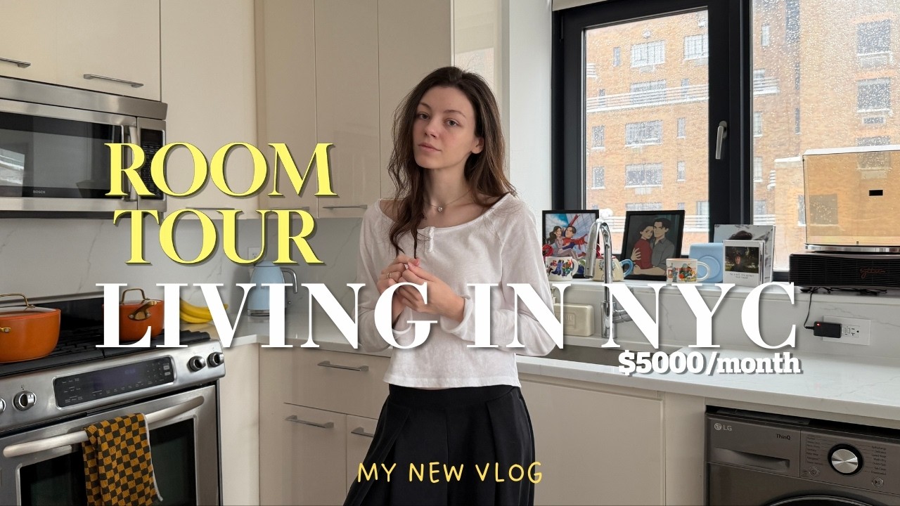 My Dream New York Apartment (fully furnished tour)