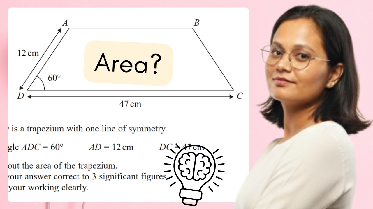 Trapezium Area Made SUPER Easy! 📐