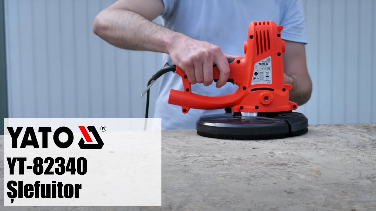 Yato YT-82340 - Slefuitor pentru pereti, 1220 W, 225 mm - Vezi