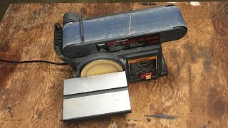 I show how I repaired an issue that I had on an older Cratsman belt/disc sander. Fortunately I figured out a solution because the 