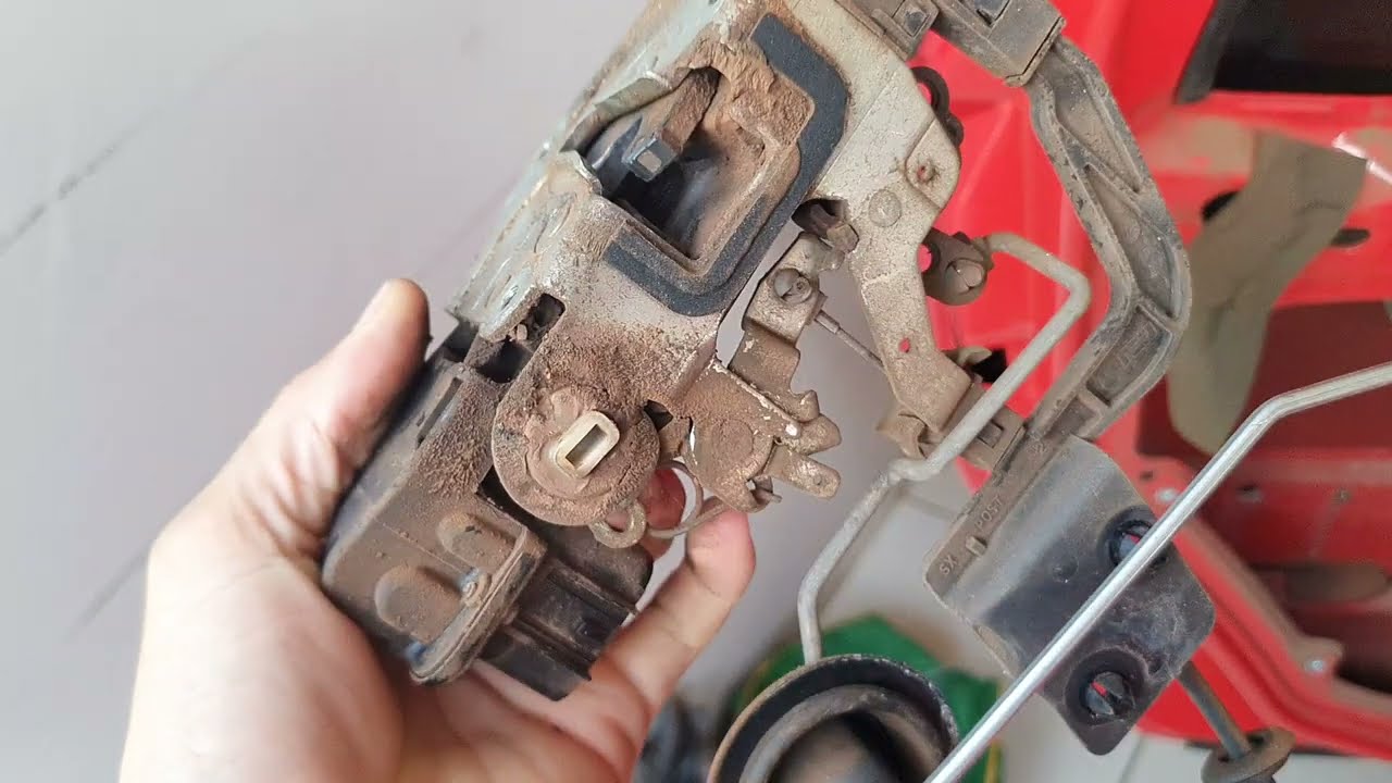 Fiat Stilo Sporting | Fechadura Porta passageiro | Desmontagem