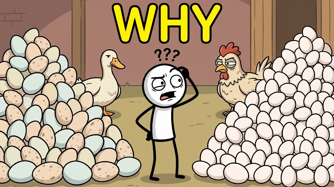 Why Don't We Eat Duck Eggs Everywhere If Ducks Lay Almost as Fast as Chickens