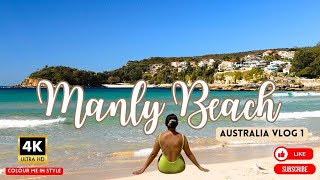 Manly Beach on the Manly Ferry : Australia Vlog| Circular quay to Manly| Best things to do in Sydney