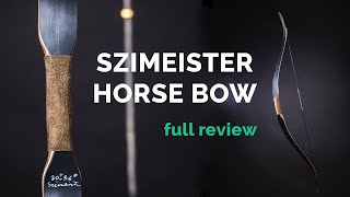 My new FAVORITE BOW? Szimeister Horse bow (review, archery test)