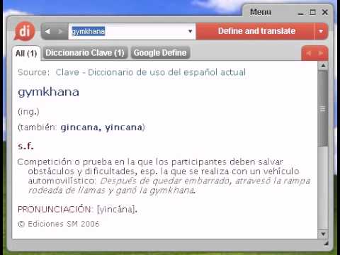 Definición de gymkhana