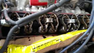 Olds 350 running without valve cover