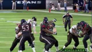 NFL 2012 Week 7 - Baltimore Ravens (5-1) vs Houston Texans (5-1) - 2nd Half - Madden '13 - HD