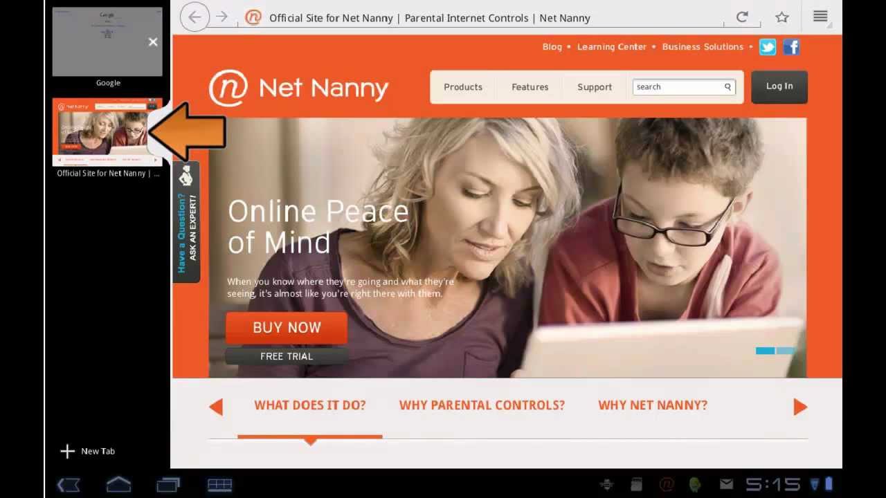 how to download net nanny android