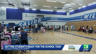 Salida middle school hosts free back-to-school event for students