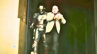 Star Wars The Mandalorian And Grogu  Din Raids Lord Janus Compound On Shakaris Moon Scene Recap