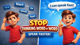 Speak English Faster Using Simple Sentence Patterns (Stop Thinking Word by Word) 