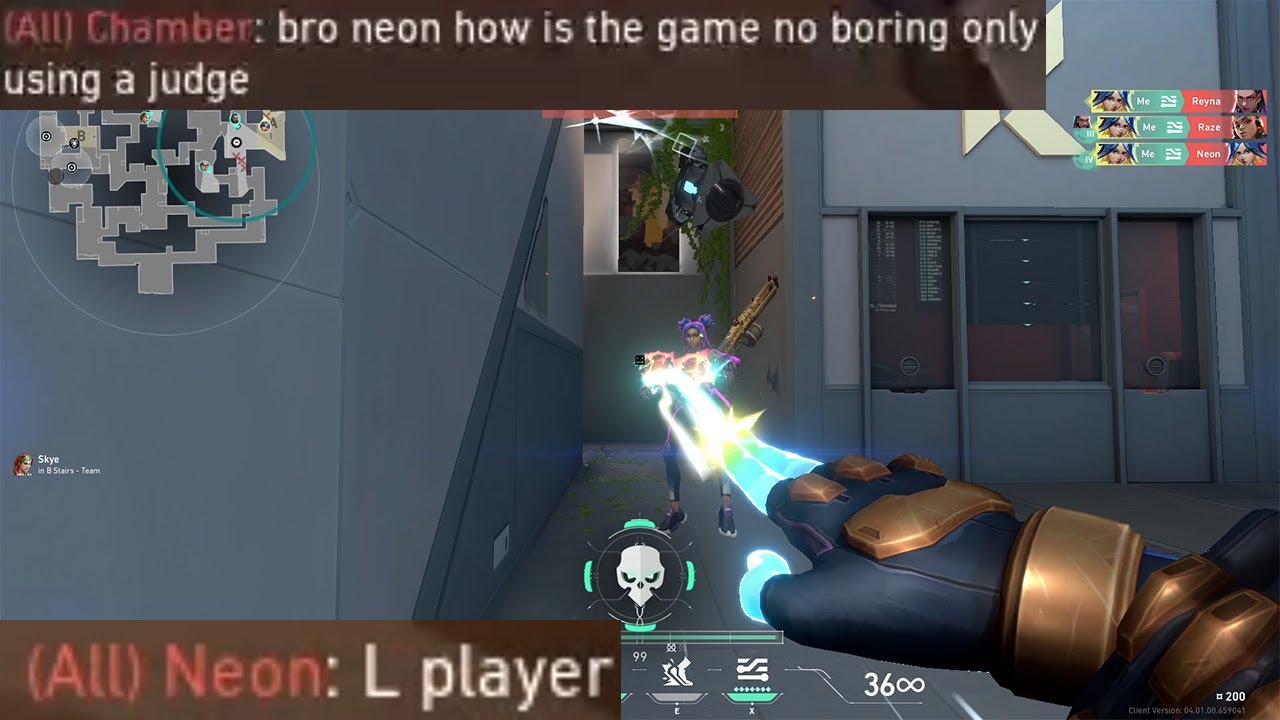 Valorant Players hate Neon with Shotguns