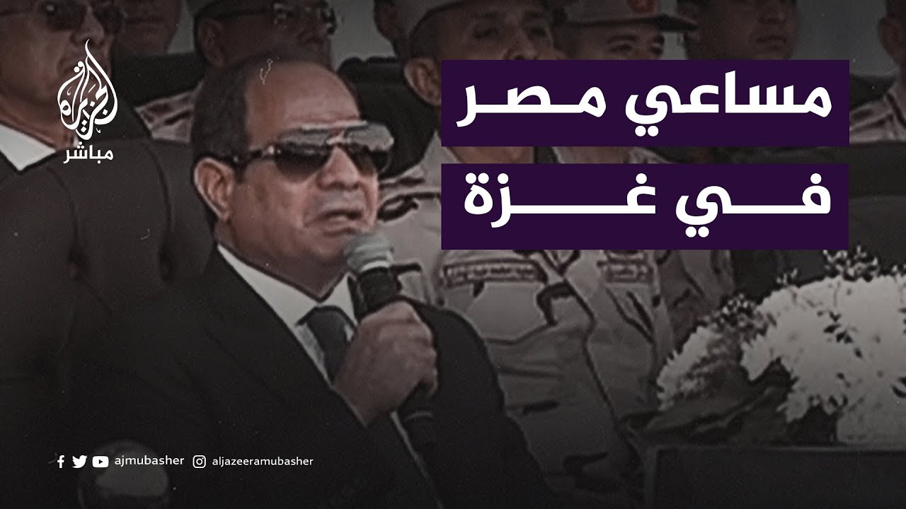 مساعي مصر في غزة