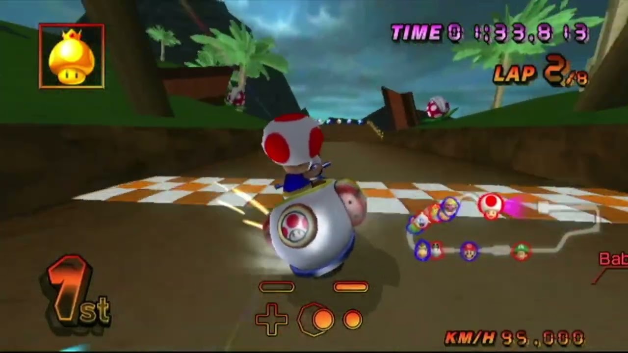 NOT Playing 50 Laps of Tour Piranha Plant Cove