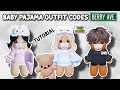 How to become a cute baby  baby pajama outfit codes for berry avenue and bloxburg tutorial 2023 