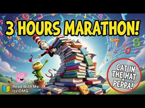 Wait! Can you find the Cat? 🎩 3 HOURS Dr. Seuss & Friends | IzziOMG