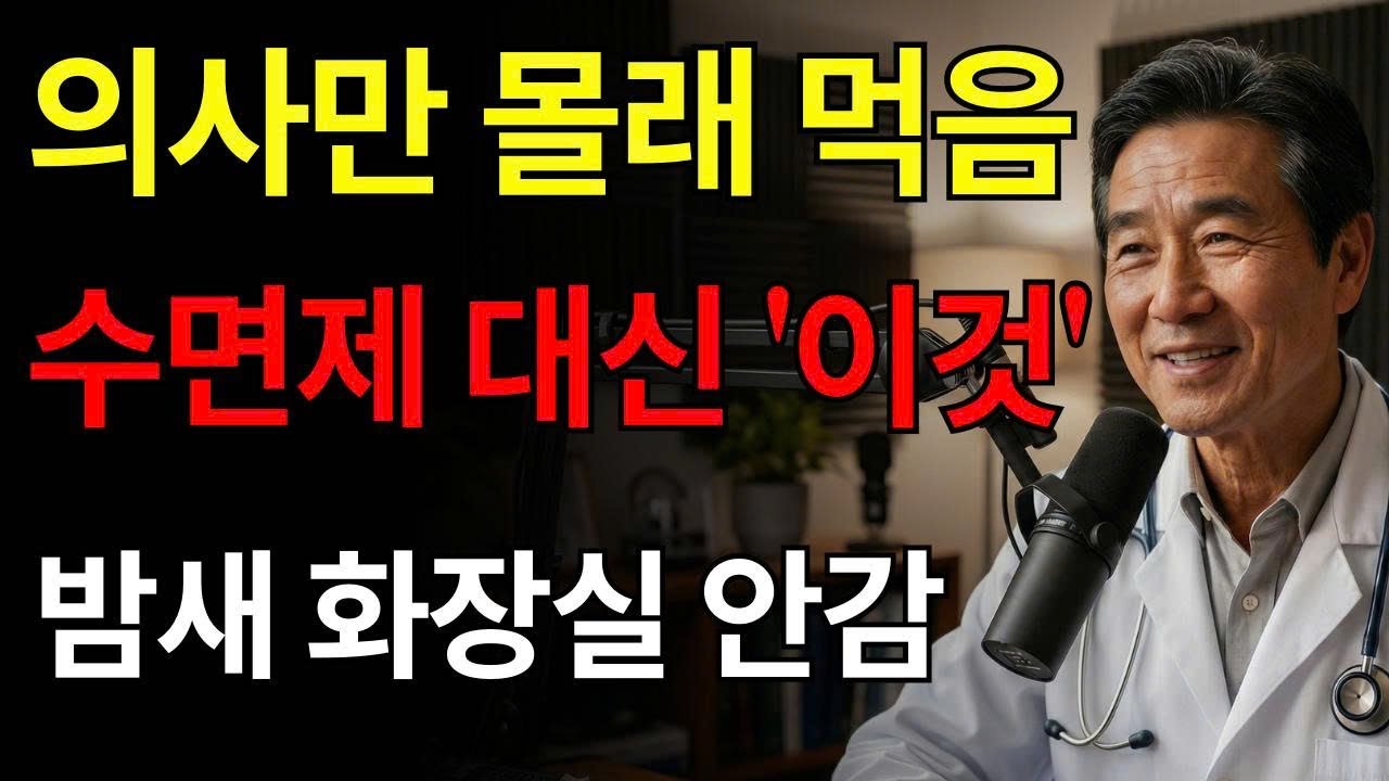 밤중각성·불면증… 의사들이 몰래 챙기는 ‘이 가루’ 루틴 | 건강 | 수면 | 면역 | 노후 | 오디오북 |