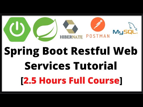 Spring Boot Restful Web Services Tutorial | Full Course ✅ | REST API | Spring Boot for Beginners