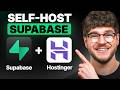 Hostinger Supabase Tutorial 2026 - How to Self Host Supabase
