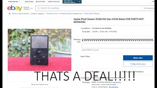 SKIT Shopping on ebay for a ipod be like.