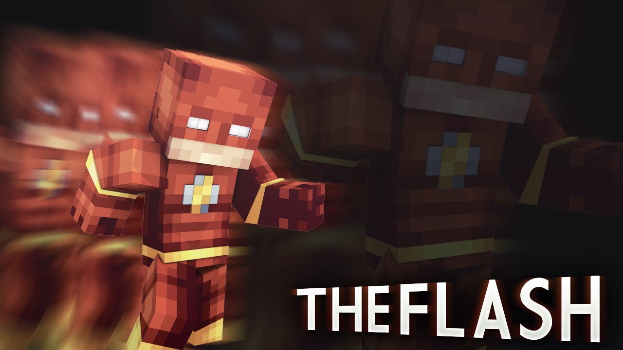 How to become the Flash in Minecraft | MCBE command block HD 720p - YouTube