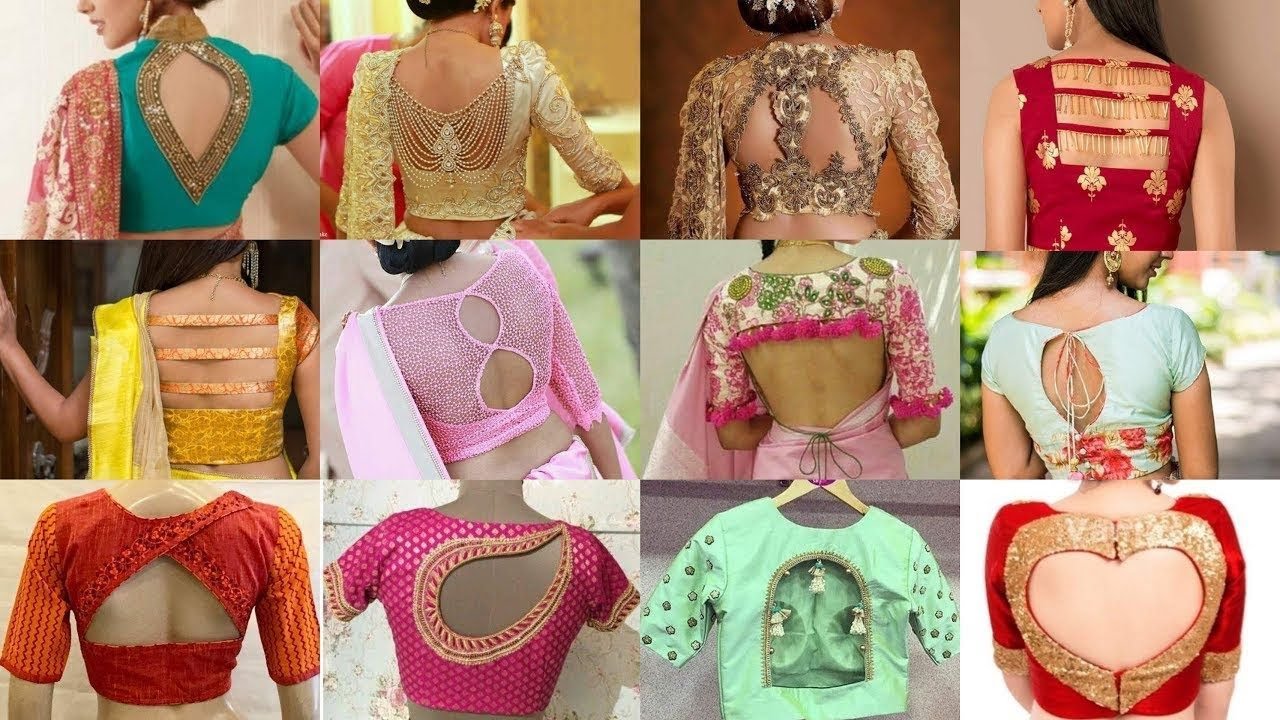 Latest saree blouse designs //stylish and trendy bridal blouse ...